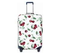 Buewutiry Copertura protettiva per bagagli da viaggio, motivo: bacca carina n. 1036, lavabile, per bagagli da 45,7 a 81,7 cm, Nero , L