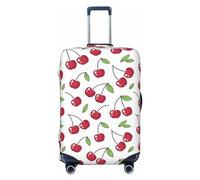 Buewutiry Copertura protettiva per bagagli da viaggio, motivo: bacca carina n. 1074, lavabile, per bagagli da 45,7 a 81,7 cm, Nero, Large