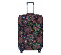 Buewutiry Copertura protettiva per bagagli da viaggio, stile cool n. 1004, lavabile, per bagagli da 45,7 a 81,7 cm, Nero , x-large