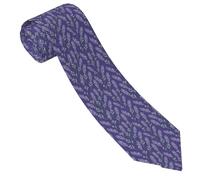 Buewutiry Cravatte da uomo, comode fiori di lavanda, viola chiaro, per affari, matrimonio, compleanno, festa del papà