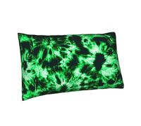 Buewutiry Federa per cuscino queen size, 50,8 x 76,2 cm, stampa a blocchi di tintura a nodi, in morbida microfibra, resistente alle pieghe, dimensioni standard con cerniera