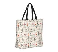 Buewutiry Grande borsa tote da donna - Borsa tote riutilizzabile con cerniera, borse da spiaggia per donne, Halloween, teschio, mamma, adatta per ospedale, spiaggia, viaggi, shopping