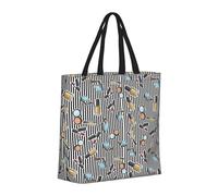 Buewutiry Grande borsa tote da donna - riutilizzabile la borsa tote con cerniera, borsa da spiaggia per donne, carino trucco mamma borsa per mamma adatta per ospedale, spiaggia, viaggi, shopping