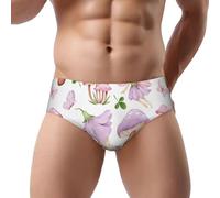 Buewutiry - Intimo da uomo - Fata House Stretch traspirante taglio classico Intimo Bikini Slip da uomo, Nero , L