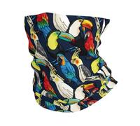 Buewutiry Scaldacollo per uomo e donna - sciarpa per testa di pappagallo, passamontagna, maschera per il viso, bandana, sciarpa per il collo