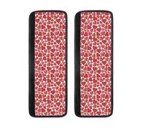 Buewutiry Set di 2 coperture per maniglie del frigorifero, regolabili, confortevoli, a forma di cuori, coperture per maniglie per lavastoviglie, forno, cucina