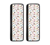 Buewutiry Set di 2 coperture regolabili per maniglie del frigorifero, a forma di ciambella, gelato, caramelle, decorazioni per lavastoviglie, forno, cucina