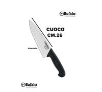 BUFALO COLTELLO CUOCO LAMA ALVEOLATA CM.26 S667 PROF HORECA 2026
