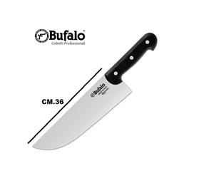 BUFALO COLTELLO MEZZO 1/2 COLPO PROFESSIONALE MACELLERIA CM 33 36 2026