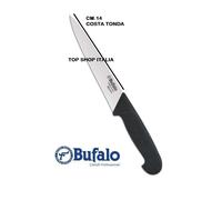 COLTELLO SCANNO COSTA TONDA PROFESSIONALE BUFALO CM. 14