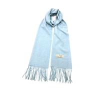 Bufanda unisex mixta 30% cachemira 30% lana color liso idea de regalo 2000