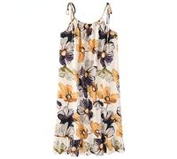 BuFanRenm Camicia da Notte da Donna,Camicia da Notte Estiva Camicia da Notte in Cotone Lavorato a Maglia con Stampa Floreale Abito Intimo Taglie Forti