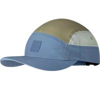 Cappellino Buff 5 Panel Go blu verde bianco - S-M