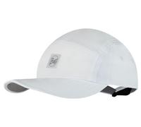 Buff 5 panel go cap solid white