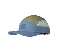 Cappellino Buff 5 Panel Go blu verde bianco - S-M