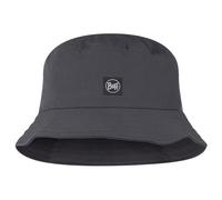 Buff®| Cappello Adventure Bucket Regolabile, Confortevole, Protezione Solare UPF 50, Pieghevole, all’Aperto, Esplorare, Avventura S/M Grigio