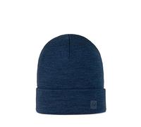 Buff Beanie Merino Heavyweight Adulti Unisex, Solid Night Blue