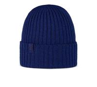 Berretto Buff Merino Wool Knit Norval blu scuro donna