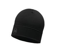 BUFF BERRETTO INVERNO 113013 999 MERINO LIGHT BEANIE SOLID BLACK