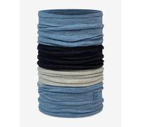 Buff Merino Move Sciarpa Multifunzionale Scaldacollo Uomo Donna Adulti, Senza Cuciture, Eleganza, Caldo, Logico, Confortevole, Moda, Moderno, Urbano, Regolatore di temperatura, Taglia Unica, Blu