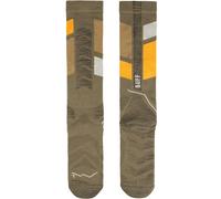 BUFF Calze da sci da uomo in Thermonet OVER THE CALF olive green - L = 42 -44