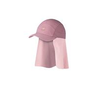BUFF Cappellino Desert per bambini con protezione per il collo rosa