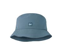Buff - Cappellino versatile - Adventure Bucket Hat Solid Stone Blue in Pelle - Taglia L/XL