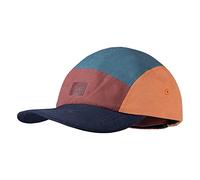 Cappellino Buff 5 Panel rosso blu arancio bambini