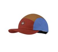 Buff® | Cappello 5 Panel Venture, Flessibile, UPF 50, Leggero, Confortevole, Lavabile, Piccoli esploratori, Adulto, Taglia Unica Rosso