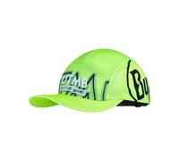 Buff - Cappello da trail running - 5 Panel Go Cap UTMB 2026 Lime - Taglia S/M - Verde
