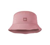 Buff - Cappello idrorepellente - Adventure Bucket Hat Solid Powder in Nylon - Taglia S/M - Rosa
