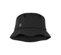 Buff - Cappello idrorepellente - Rain Bucket Hat Solid Black in Pelle - Taglia S/M - Nero