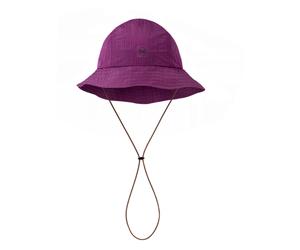Buff - Cappello leggero e traspirante - Go Bucket Hat Solid Purplish - Taglia L/XL - Viola
