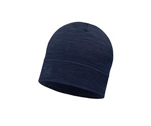 Buff Cappello leggero in lana merino Solid Denim Unisex Taglia unica