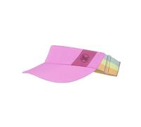 Buff| Cappello Speed Visor, Leggero, Pieghevole, Materiali riciclati, Protezione Solare UPF 50, Corsa, Sport, Taglia Unica, Rosa