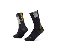 BUFF Coolnet® Crew Sock - Unisex - Nero / Grigio / Giallo - Taglia 42-44- modello 2026
