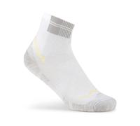 Buff - Coolnet Quarter Sock - Calze da running EU 36-38 bianco/grigio
