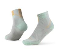 Buff - Coolnet Quarter Sock - Calze da running EU 39-41 grigio