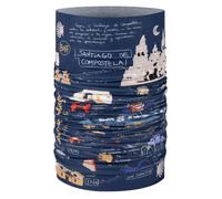 Buff| Scaldacollo CoolNet UV, Flessibile, Protezione UPF50, Leggero, Elasticizzato, Materiale riciclato, Sport, Estate, Taglia unica, Blu
