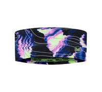 BUFF| Fascia CoolNet UV Wide, Confortevole, Protezione UPF50, Sport, Stretch, Materiale riciclato, Qualità, Taglia unica, Blu