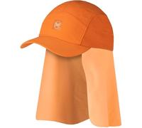 Buff® DESERT CAP KIDS SOLID GINGER, Colore: arancione., Taglia unica