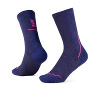Buff – Calze Dryflx Crew – Unisex da running, asciugatura rapida, ammortizzate – S (EU 36-38) Blu