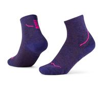Buff - Dryflx Quarter Sock - Calze da running EU 42-44 blu/lilla