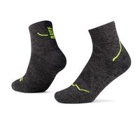 Buff - Dryflx Quarter Sock - Calze da running Unisex XL - EU: 45-47 nero/grigio