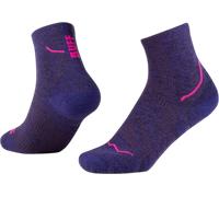 Buff Calze da running Dryflx Quarter – Asciugatura rapida, ammortizzate – L (EU 42-44) blu/lilla