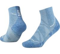 BUFF DRYFLX® QUARTER SOCKS Calze 45-47 Azzurro