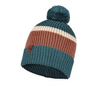 Buff Elon Knitted Hat 1264647421000, Unisex Beannie, Blue