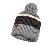 Buff Elon Knitted Hat 1264649141000, Unisex Beannie, Grey