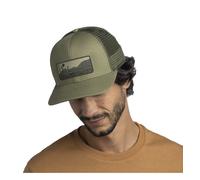 Buff Cappello Trucker Explore cap, Verde, L Unisex-Adulto