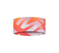 BUFF Coolnet Uv Wide Headband - Unisex - Arancione / Bianco - Taglia unica- modello 2024
